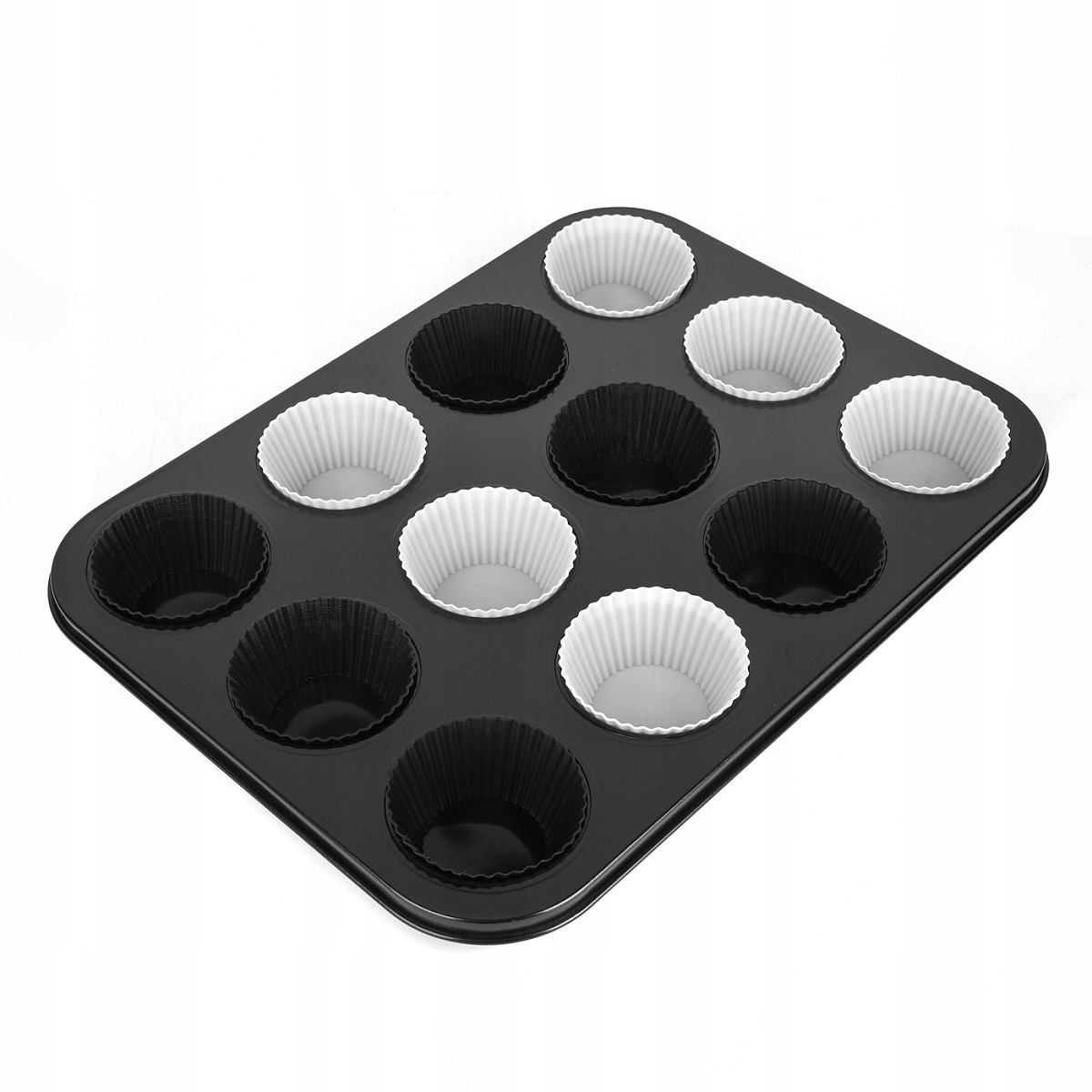 

forma do muffinek Tadar silikonowy wkład (12)