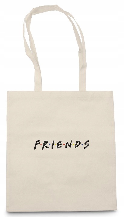

Torba bawelniana ecru Eko Friends Przyjaciele