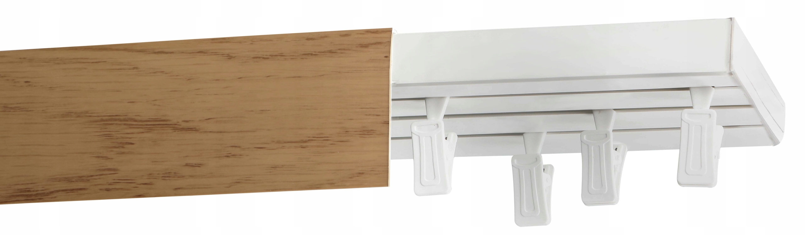 

Karnisz III-torowy 320cm Szyna Z Osłoną Kolor