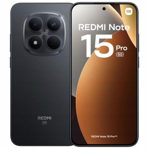 Xiaomi Redmi Note 15 Pro 5G 8GB Ram 256GB No Charger Black Eu