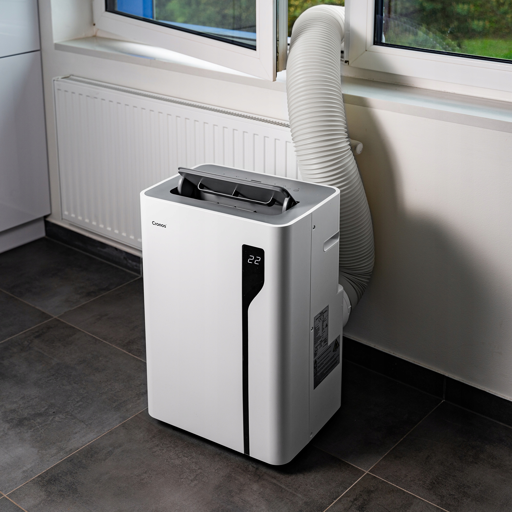 KLIMATYZATOR PRZENOŚNY OSUSZACZ ENERGOOSZCZĘDNY R290 4,1kW 1330W WiFi TUYA Kod producenta KLIMATYZATOR 4100W R290