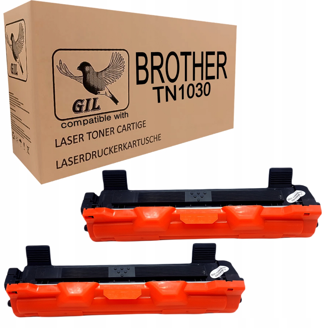 

2PAK TN1030 do Brother DCP-1510E DCP-1512 DCP-1520