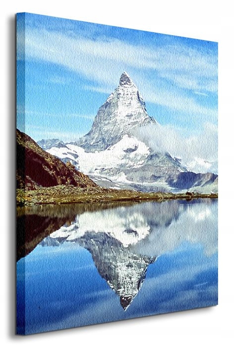

Szczyt Matterhorn Szwajcaria Obraz płótno 60x80 cm