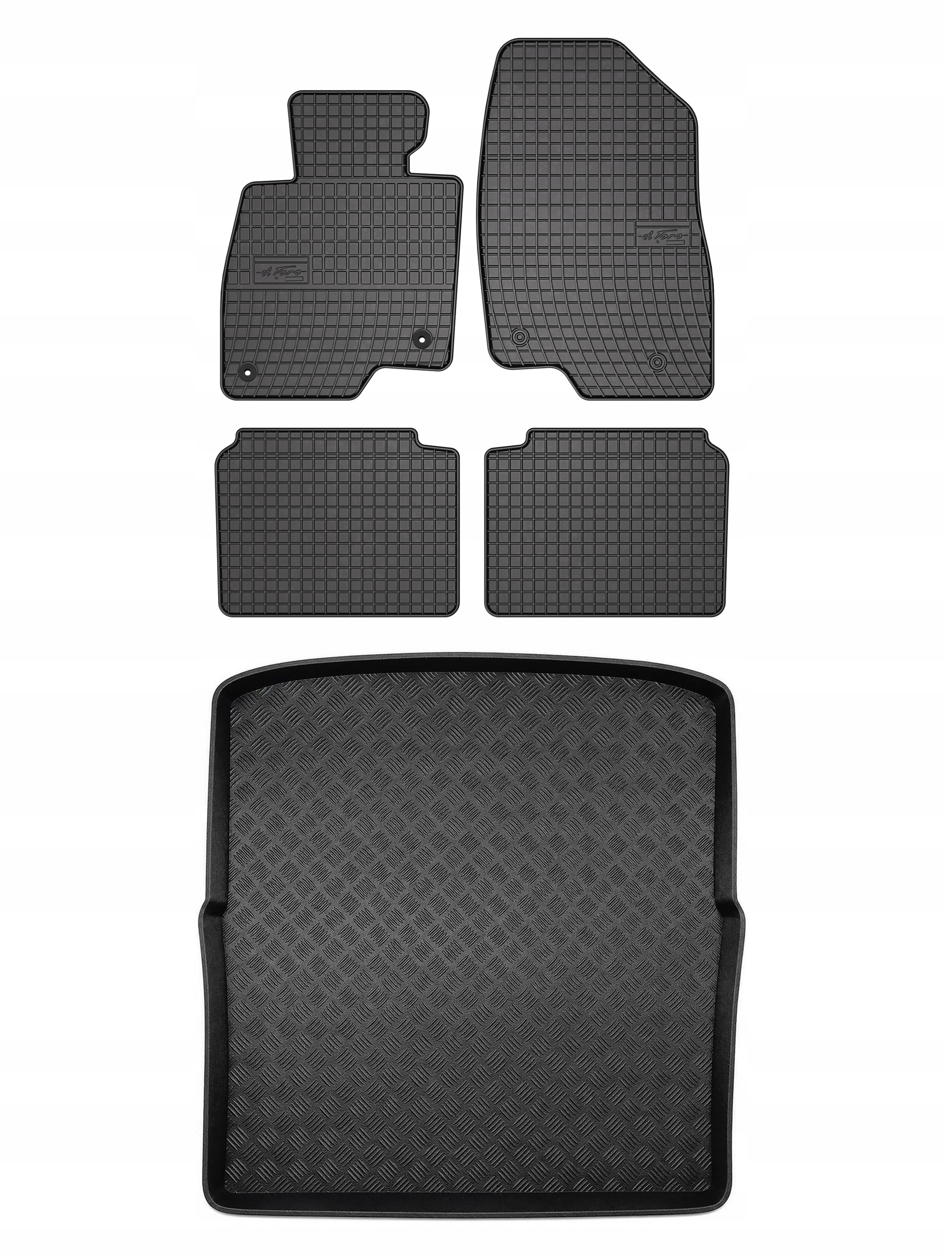 Gumové koberce SolidPRO rohož do kufru pro: Mazda 6 Gj III 2012-2023