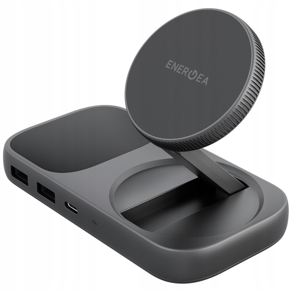 Stacja dokująca Energea WiDock Plus 7w1 Usb-c 3.1 z Qi2 grafitowy