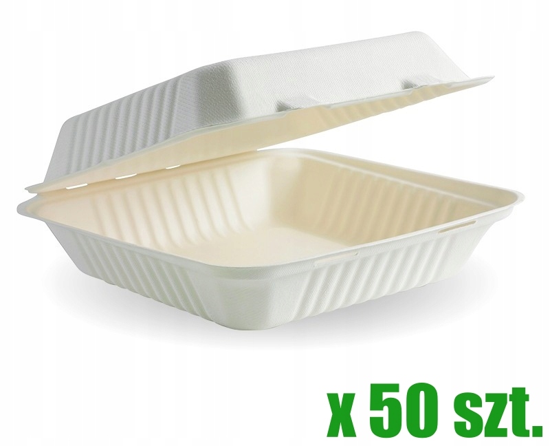 

Menubox Eko pulpa trzcina cukrowa niedzielony 50sz