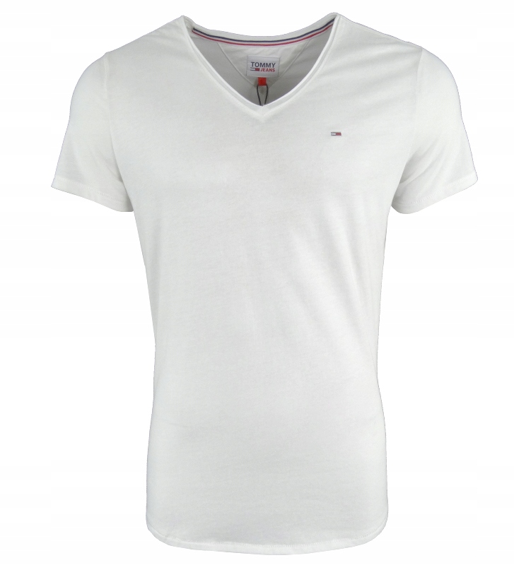 

Tommy Jeans, t-shirt męski, biały , L