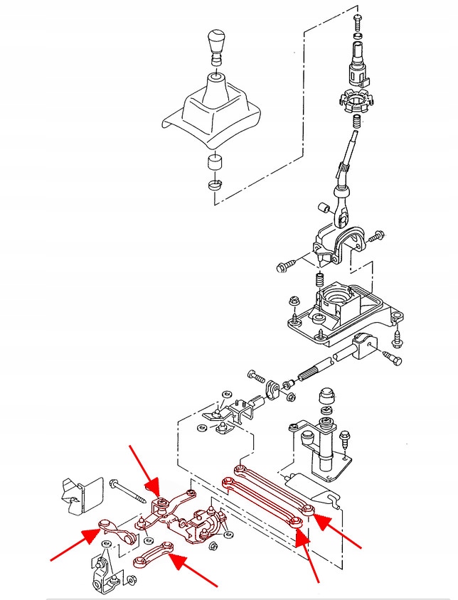 SKODA OCTAVIA CIĘGNA SKRZYNI BIEGÓW ZESTAW NAPR. Typ samochodu Samochody osobowe