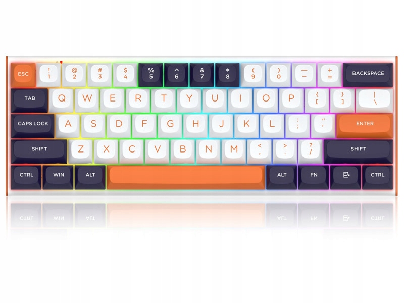 Klawiatura gamingowa Redragon Fidd K683-WB-RGB USB Hot-Swap Magnetyczna