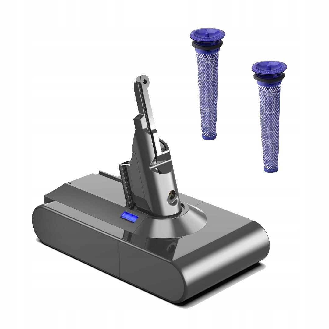 Univerzálny akumulátor Batéria pre Dyson V8 SV10 6000 mAh filtre montáž