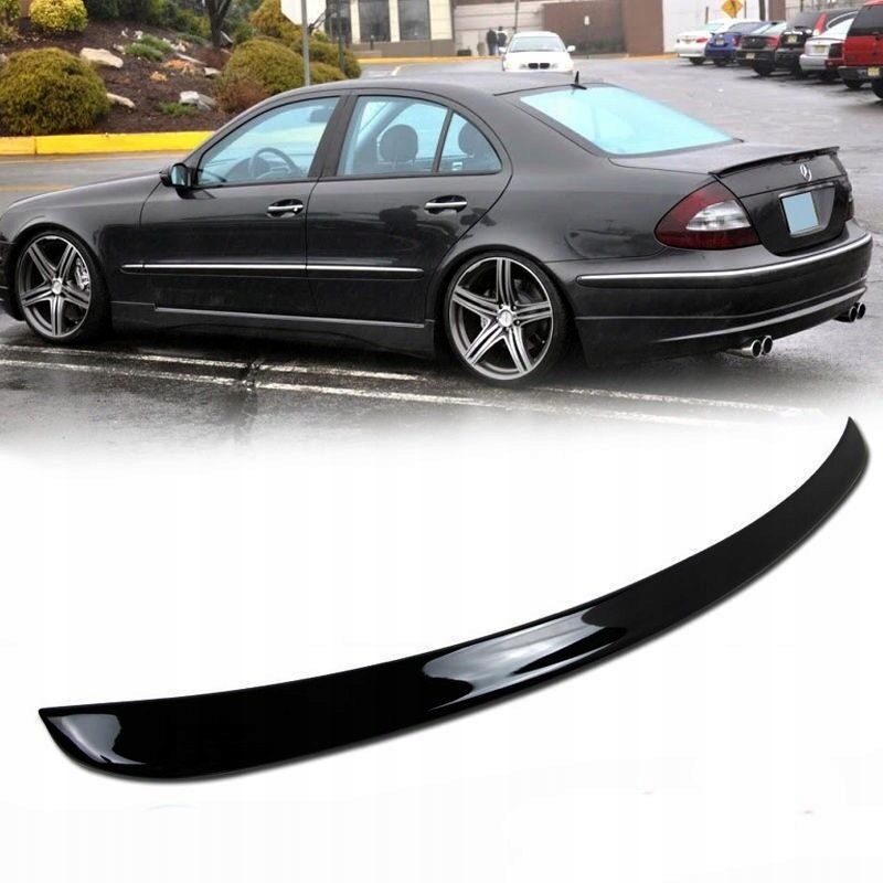 

Mercedes W211 spoiler lotka na klapę czarny połysk