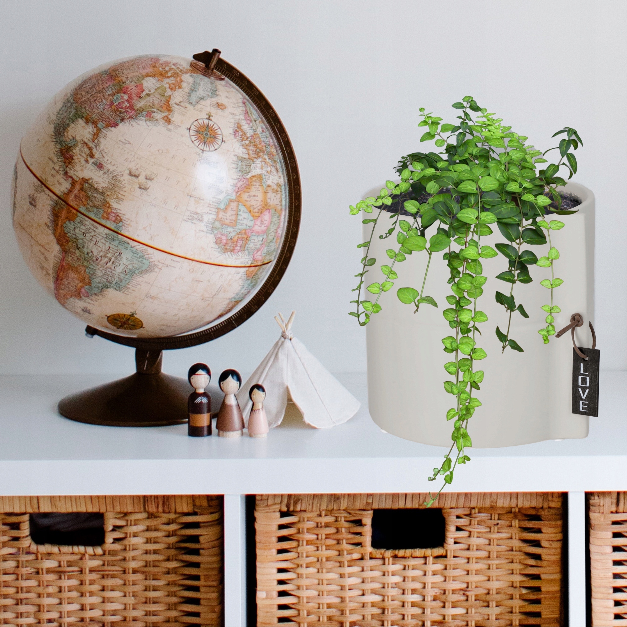 DONICZKA CERAMICZNA 13cm OSŁONKA SZARA Marka Kadax