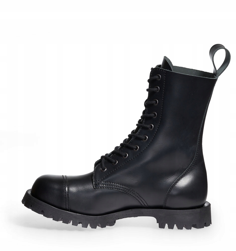 Glany Trzewiki RANGERS Grom Czarne Skóra Licowa Gumowa Podeszwa r. 46 Marka Protektor