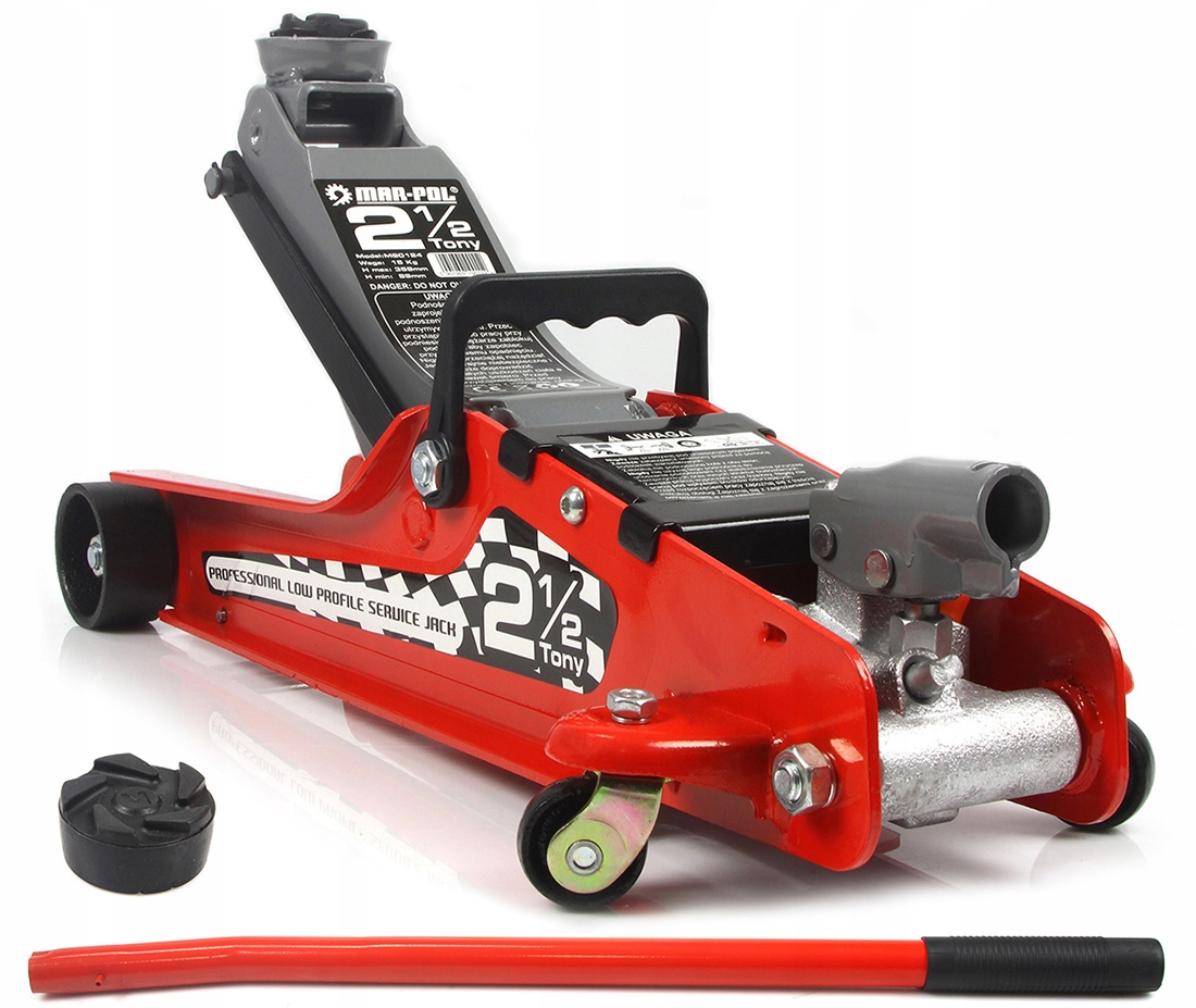 PODNOSNIK LEWAREK samochodowy ZABA 2 5T KOBYLKI 3T Weight with packaging 15 kg