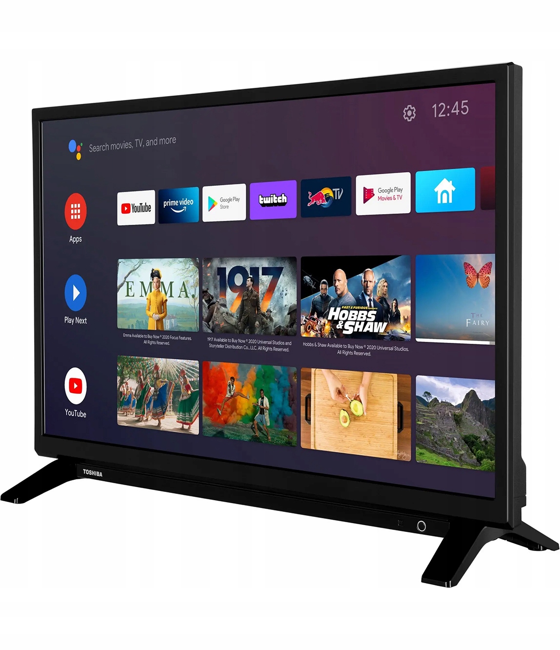 SMART TV 24'' TOSHIBA 24WA2063 WiFi BT USB DVB-T2 Model 8054563931570