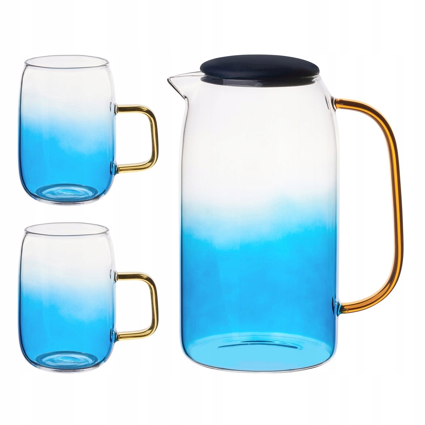 Dzbanek Starke Pro Arube 1,5 l i 2 szklanki 300 ml Rodzaj zestaw