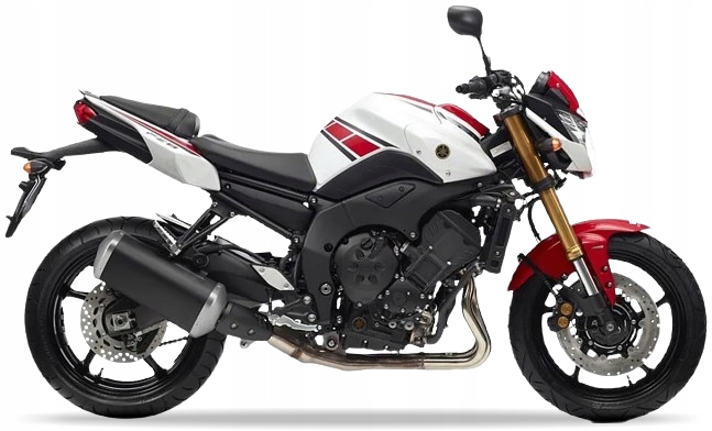 Samolepky Juula Pro Yamaha FZ8 N 2012 Modrý Bílý Koktejlový 1 BWC1
