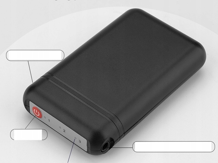 PODGRZEWANE RĘKAWICE ZIMOWE 4000mAh USB ROCKBROS rękawiczki na skuter L Model HOT