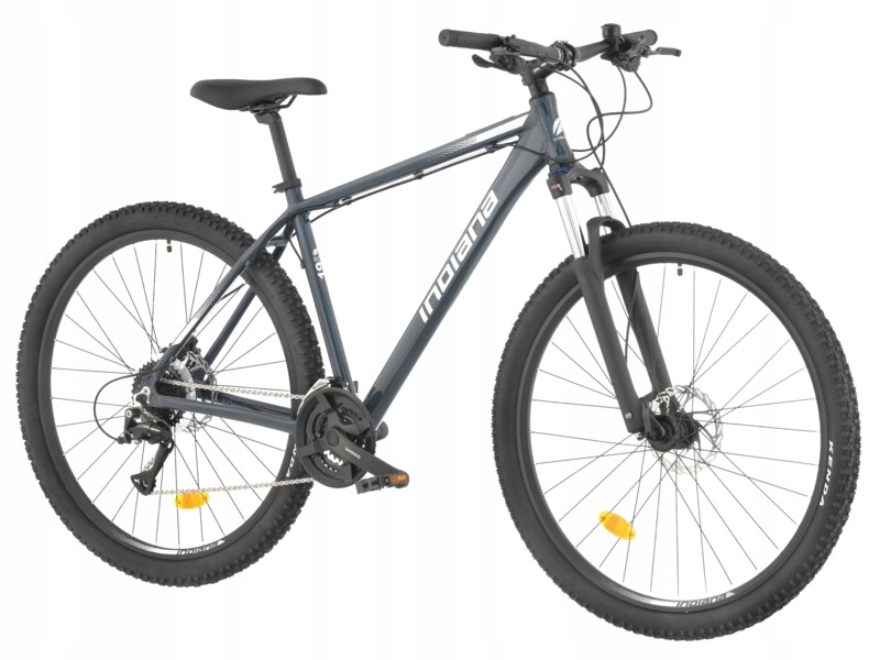 Rower górski Mtb Indiana X-Pulser 2.9 M19 29 cali męski Srebrno-grafitowy