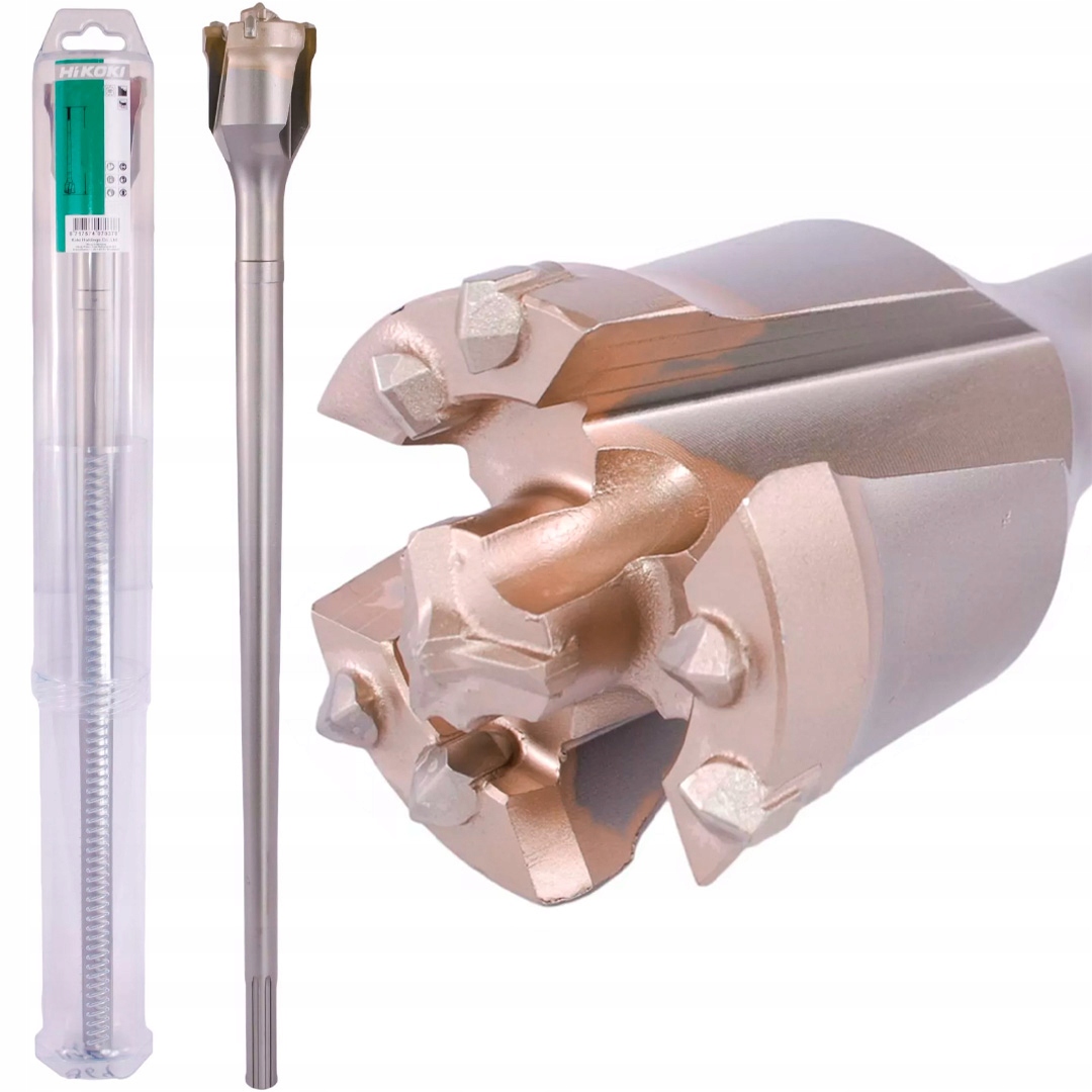 

Wiertło beton Sds Max przebiciowe 65x990mm HiKOKI