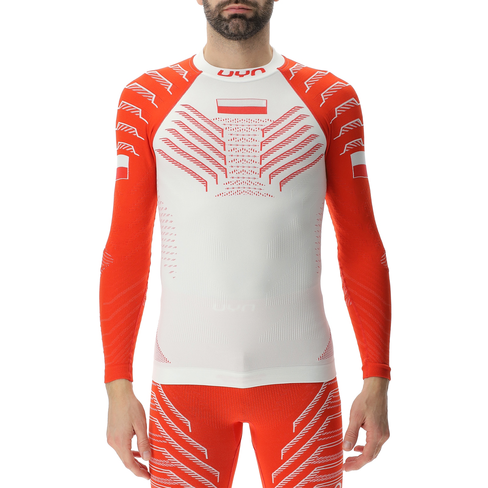 Uyn Natyon 3.0 Poland Shirt Narciarska koszulka bielizna termoaktywna
