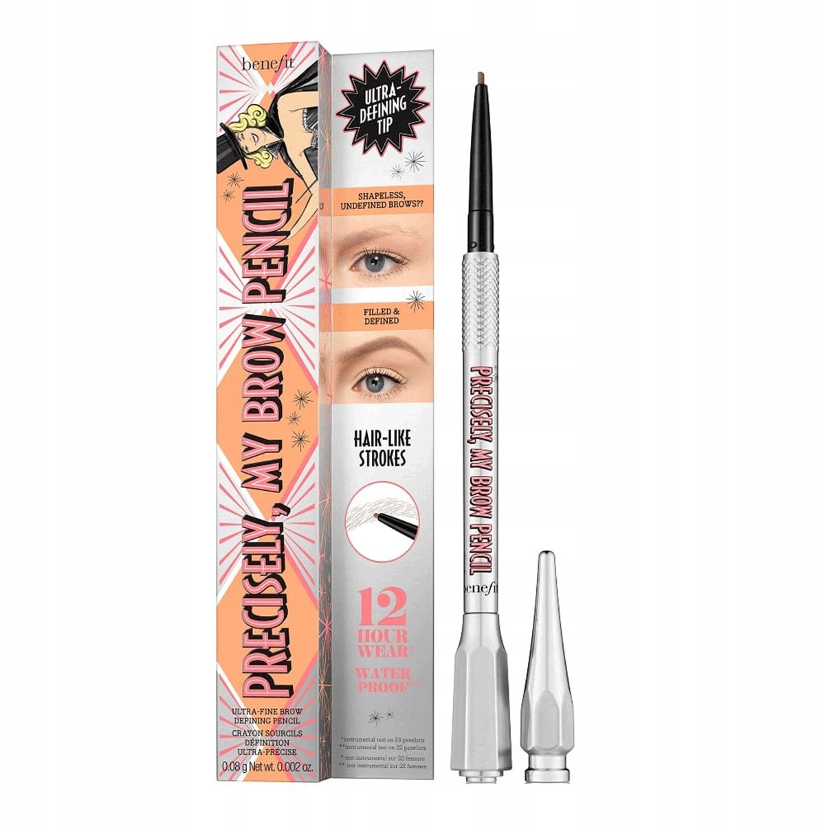 Benefit Precisely My Brow kredka do brwi 3.75 Warm Medium Brown