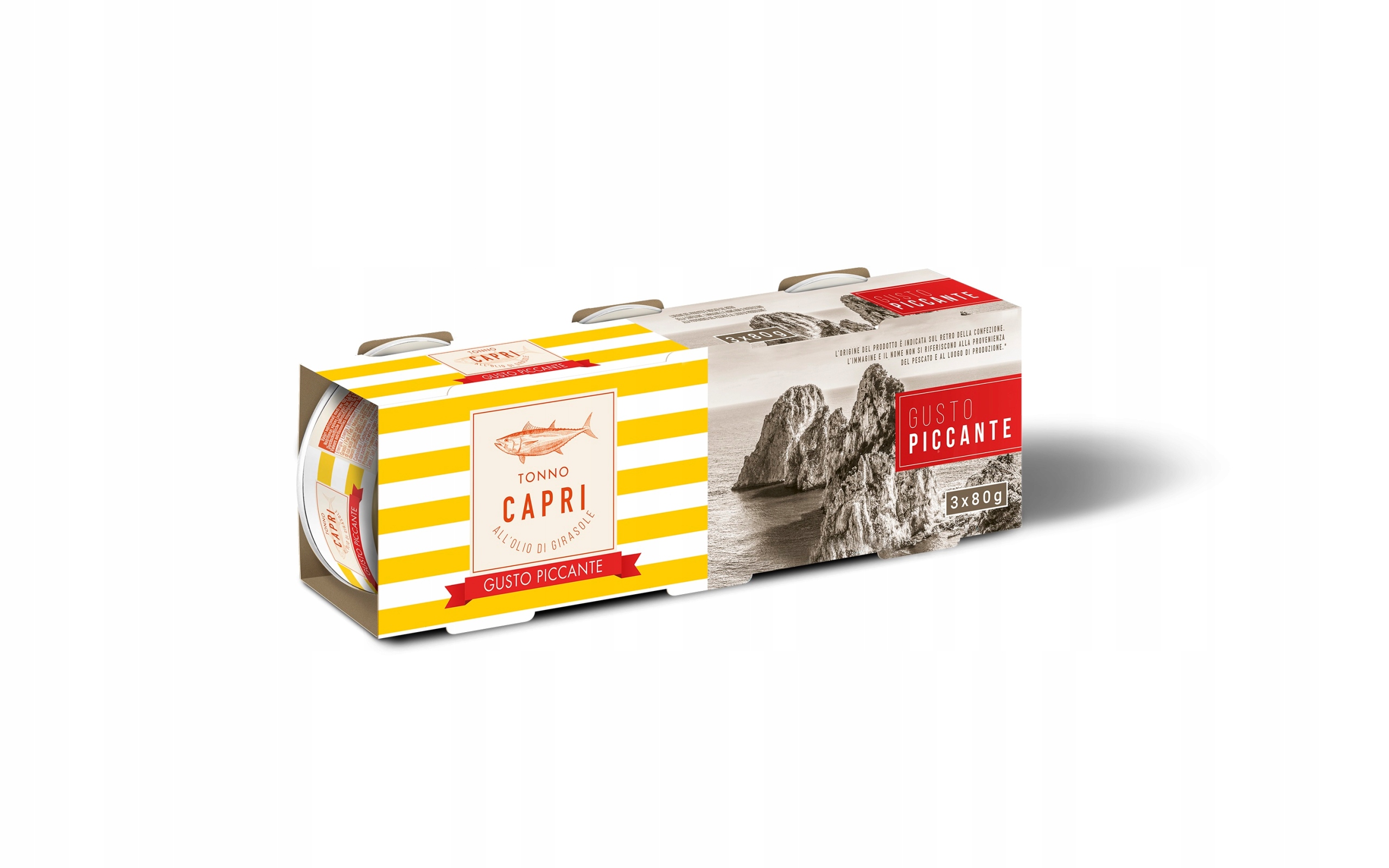 

Tuńczyk w oleju słonecznikowym pikantny 3x80g