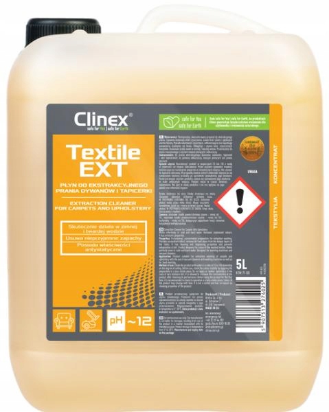 

Clinex Textile Ext Do Prania Ekstrakcyjnego 5L