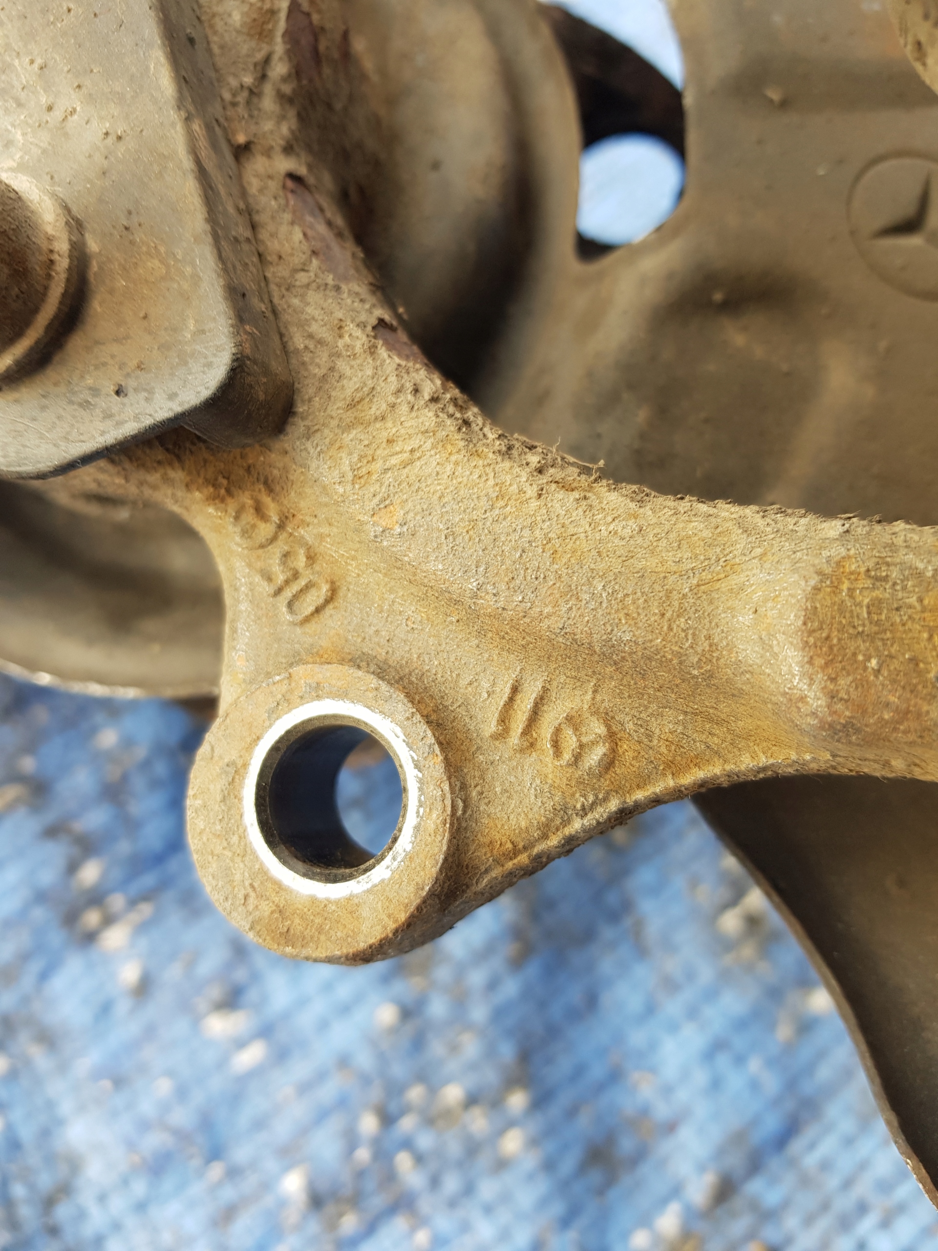 swing left front MERCEDES SL R230 R230