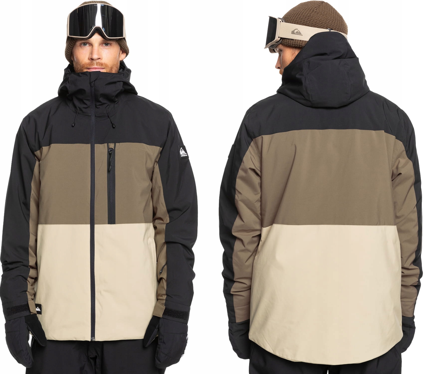 Quiksilver Kurtka narciarska męska Ocieplana Wodoodporna snowboardowa