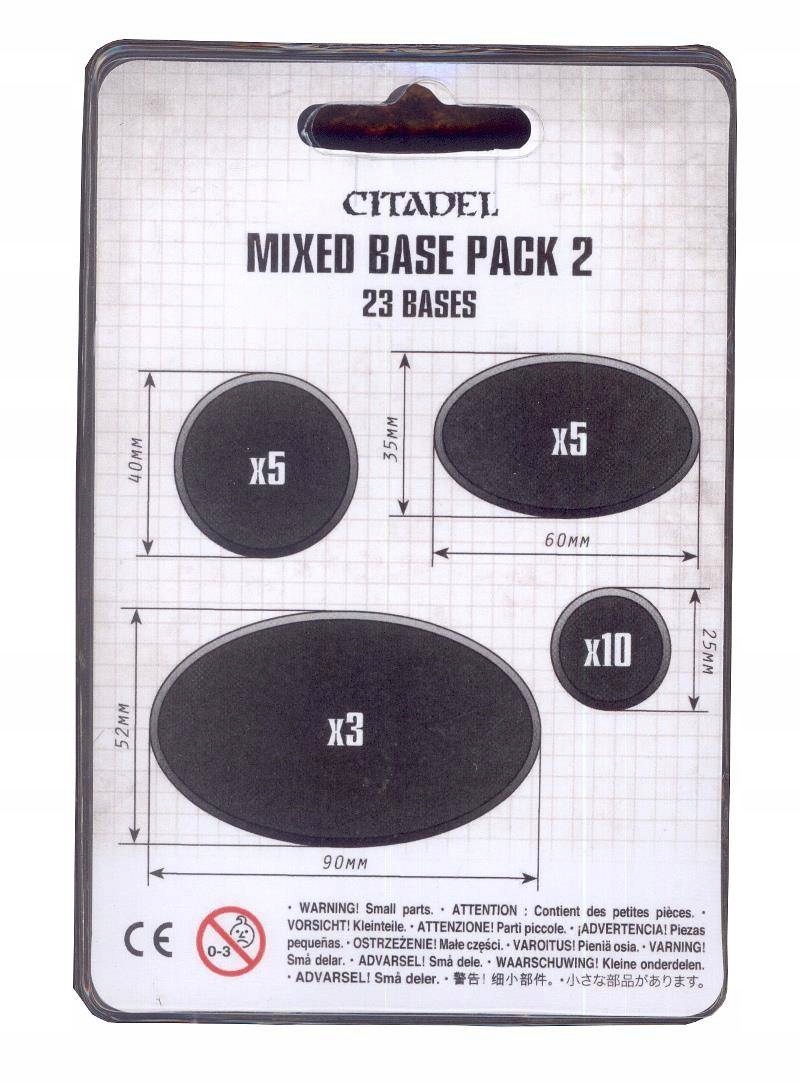 CITADEL MIXED BASE PACK 2 Podstawki bazy