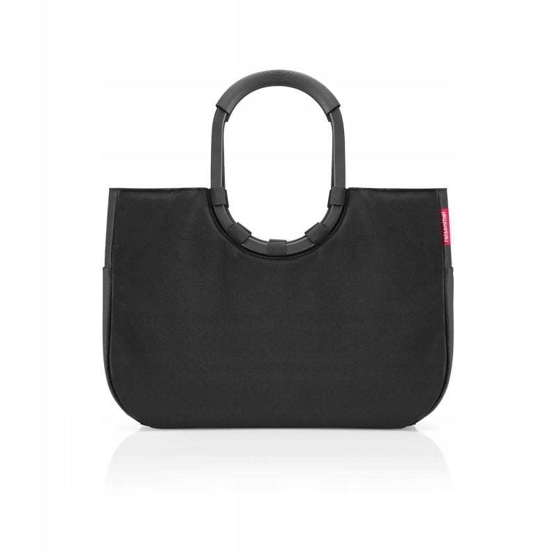 Taška loopshopper L frame black, 25 l, polyester, Reisenthel