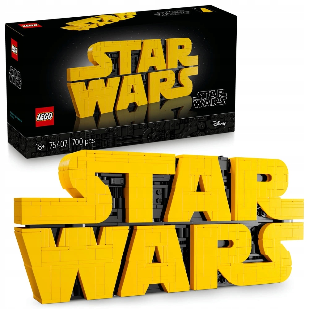 Lego Star Wars 75407 Logo Star Wars z kostek