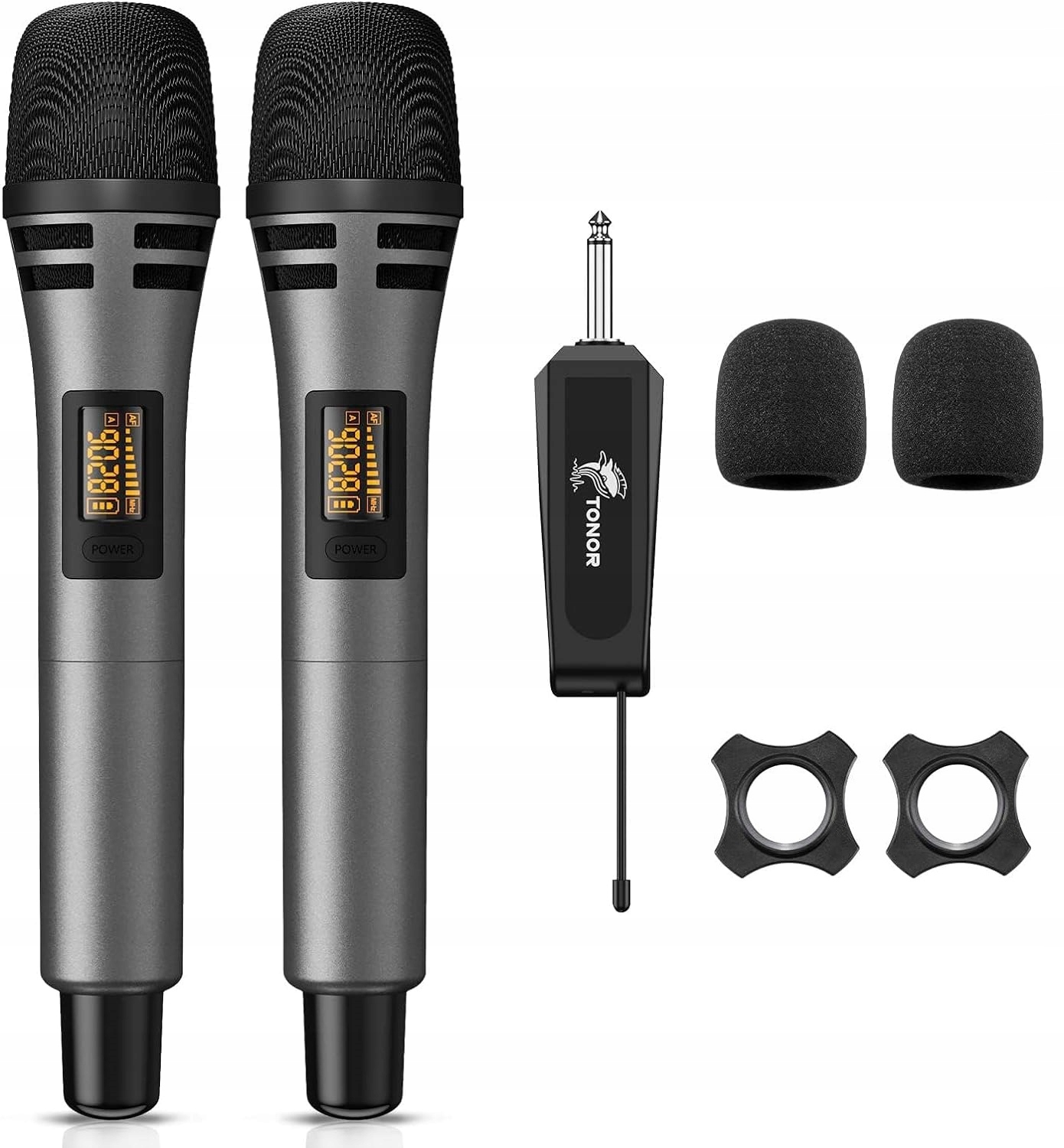 Dvojitý Bezdrátový Mikrofon Do Ruky, Sada Karaoke Tonor TW-2