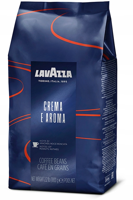 Kawa ziarnista Lavazza Crema E Aroma Blue 1 kg