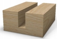 GLOBUS Frez prosty dwuostrzowy D=14 H=30 d=8 FT502-0008-0004 Rodzaj frez pojedynczy