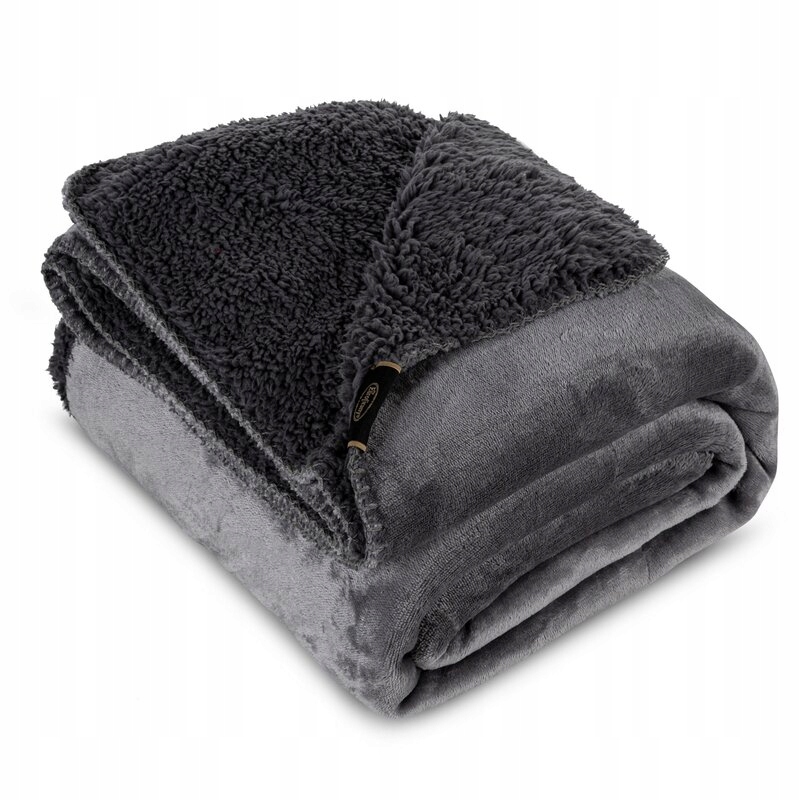 Deka oboustranná 220x200 Polar Bukla Tedy ocelová Eurofirany Sherpa Baranek