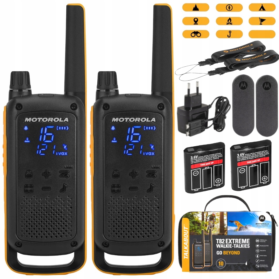 

Radiotelefony Motorola T82 Extreme walkie talkie