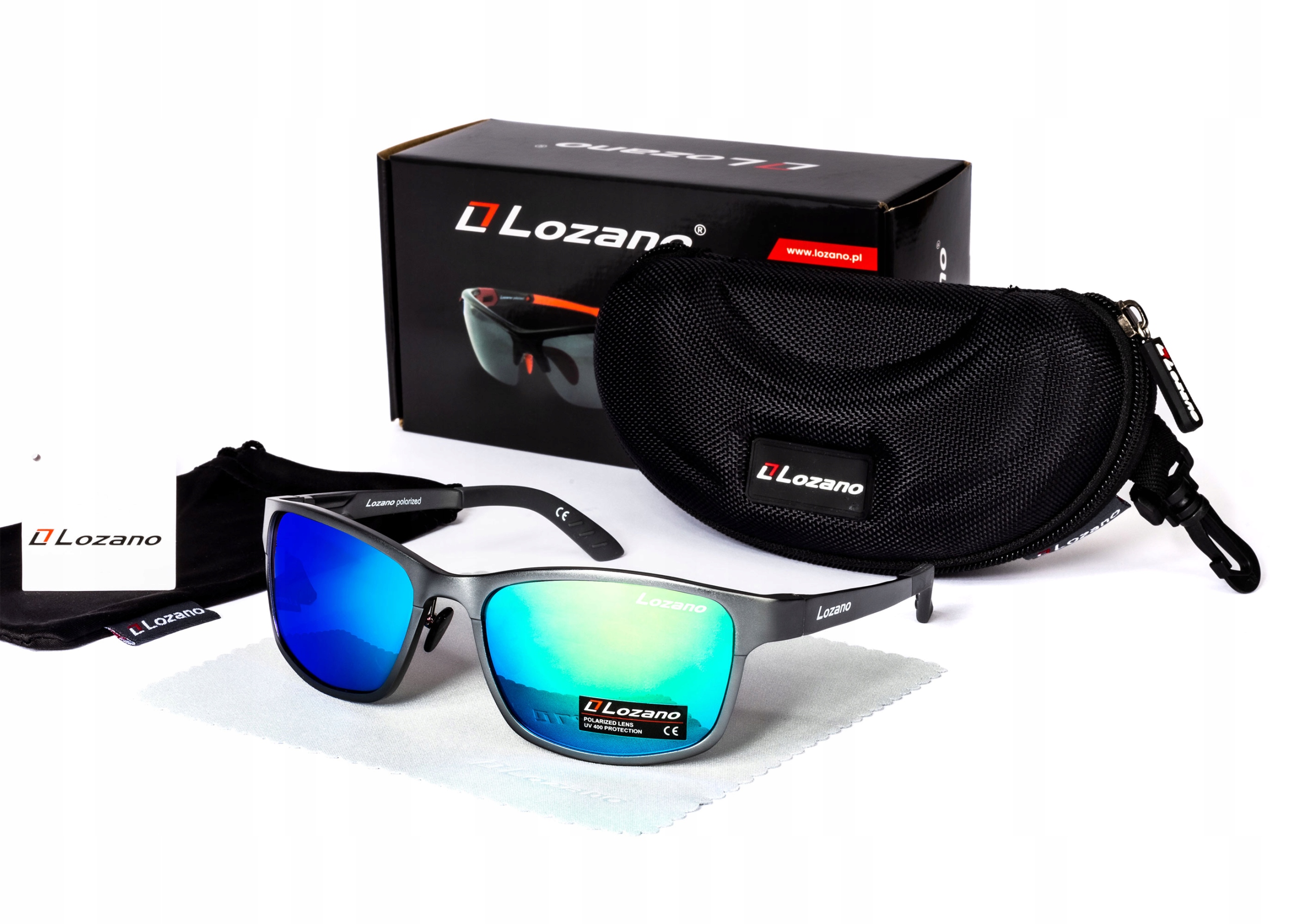 Pánské Klasické Brýle, Rybářské Zrcadlovky, Polarizace Auta, Hliník