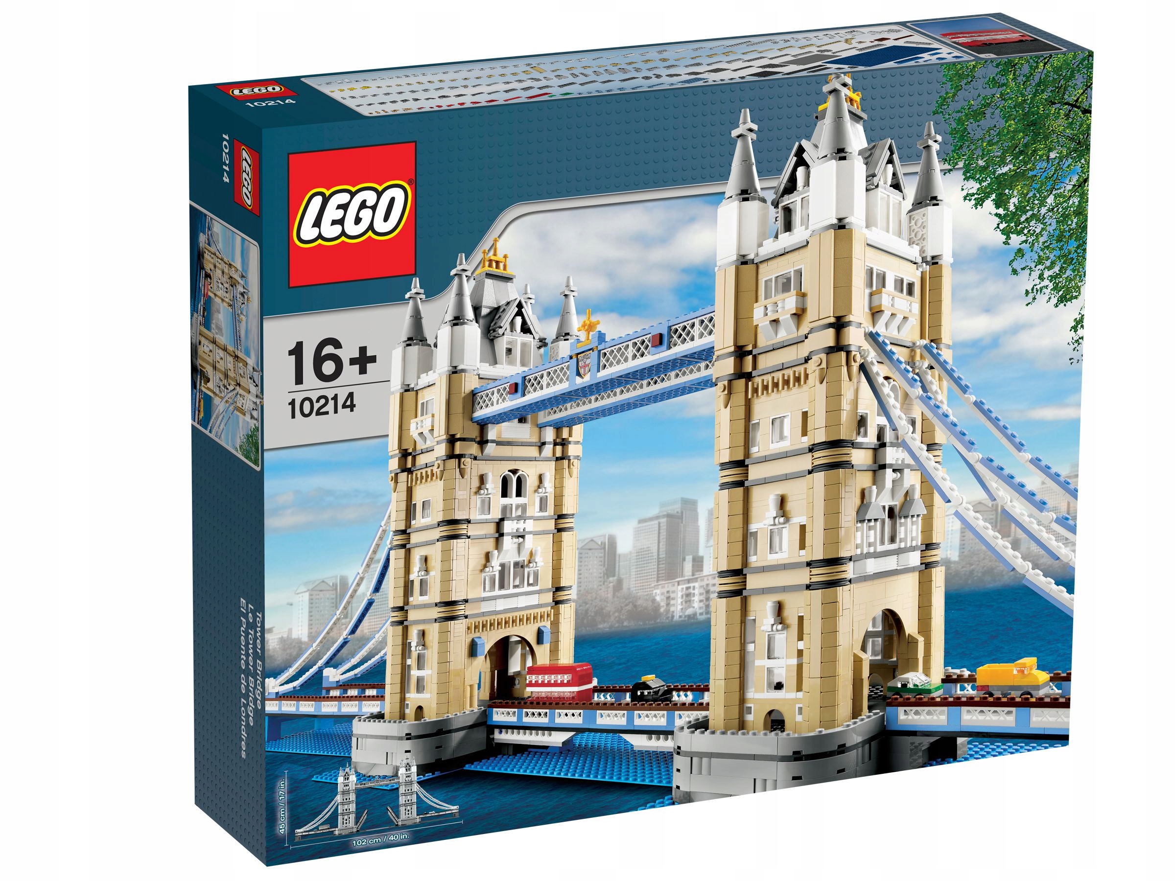 Lego Creator 10214 Tower Bridge Most Wieżowy Nowy i Zestaw