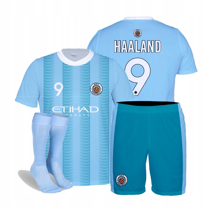 HAALAND STRÓJ KOMPLET ROZMIAR 140 + GETRY