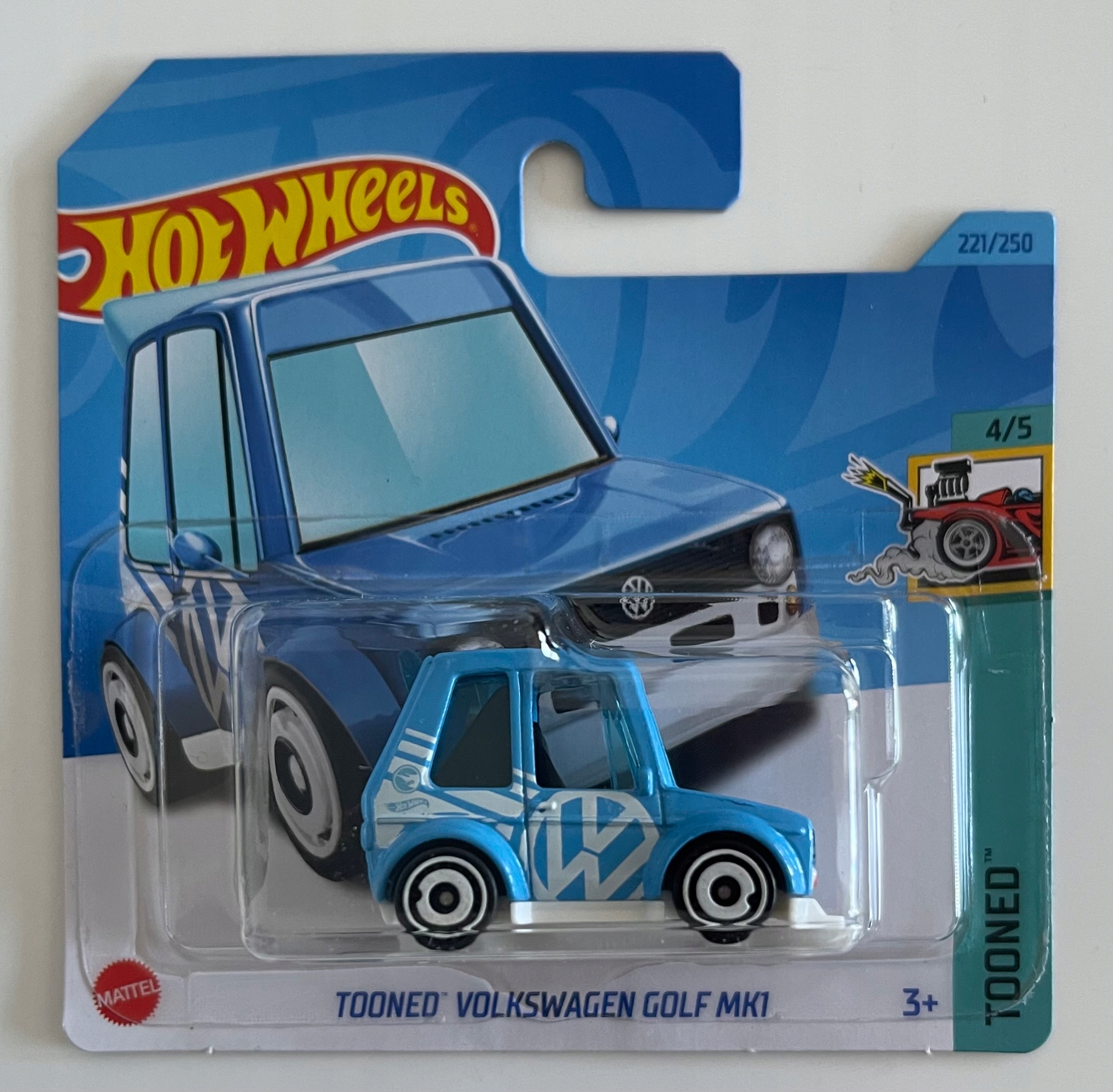 Hot Wheels Tooned Volkswagen Golf MK1 Th