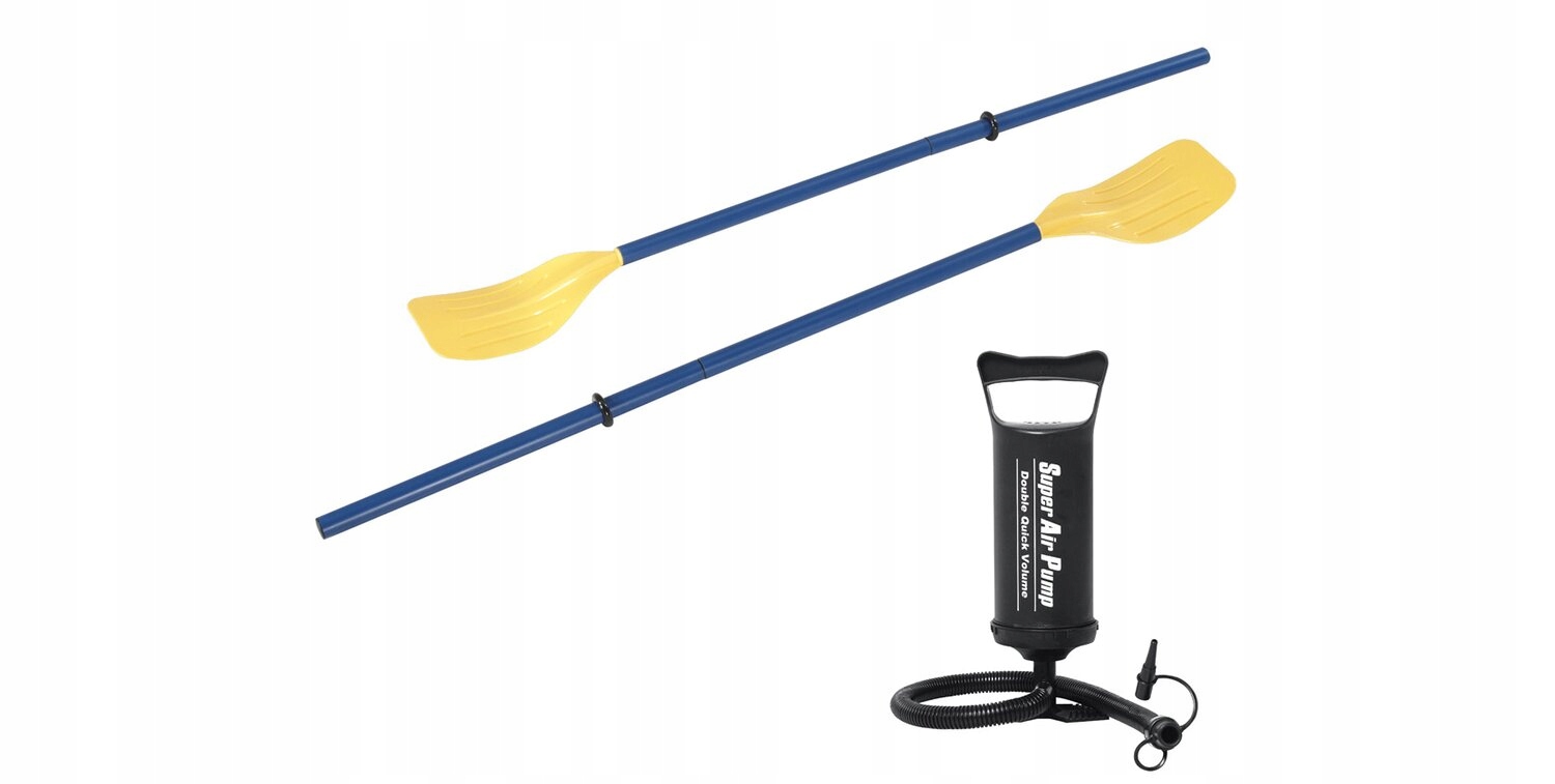 Wędkarski ponton Z UCHWYTAMI na wędki WIOSŁA pompk Kolor zielony