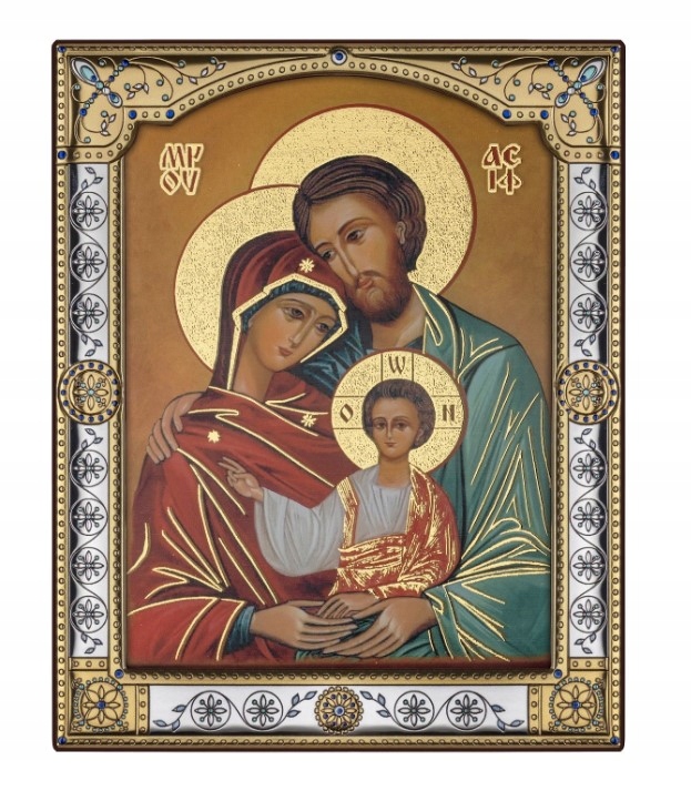 Ikona Svätá rodina CU005/3 Gravírovanie zdarma