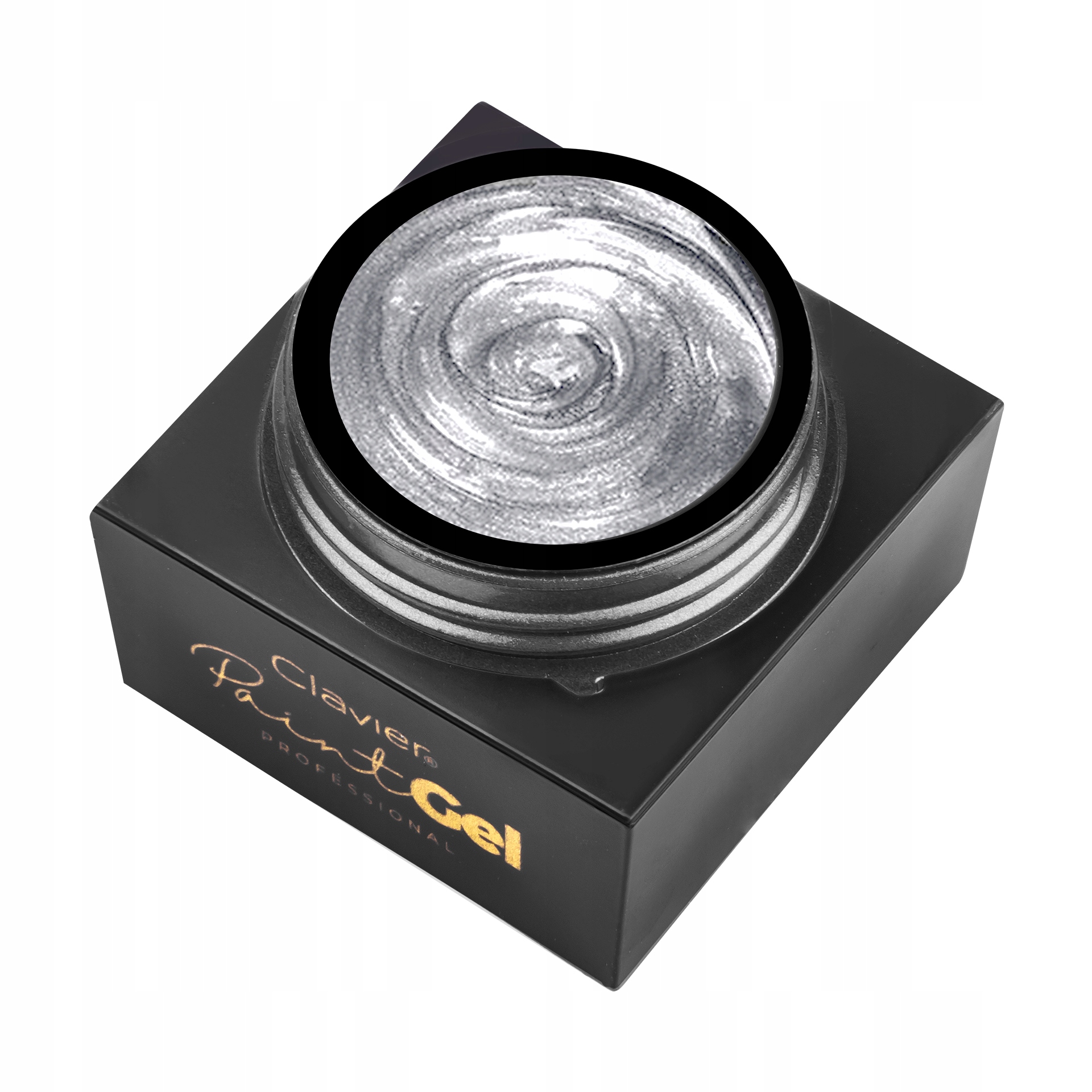 PAINT GEL ŻEL DO ZDOBIEŃ SREBRNY SILVER 5ml CLAVIER