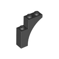 

Lego Łuk 1x3x3 13965 6038531 Czarny New