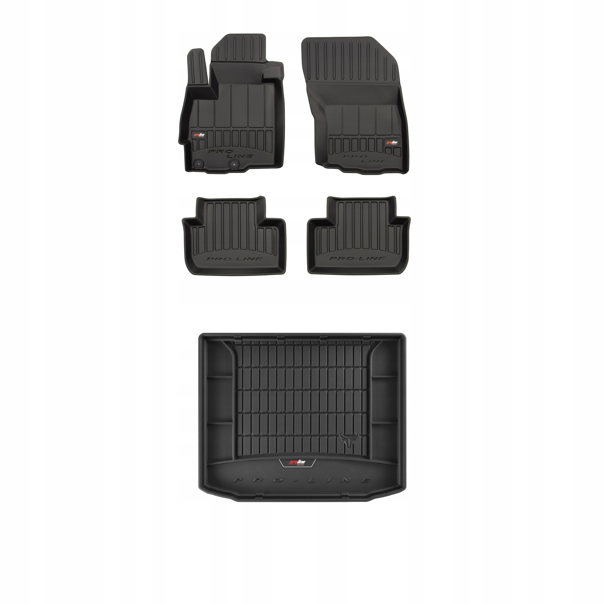 Frogum 3D sada koberců a rohože s logem pro Mitsubishi Asx I 2010-2022