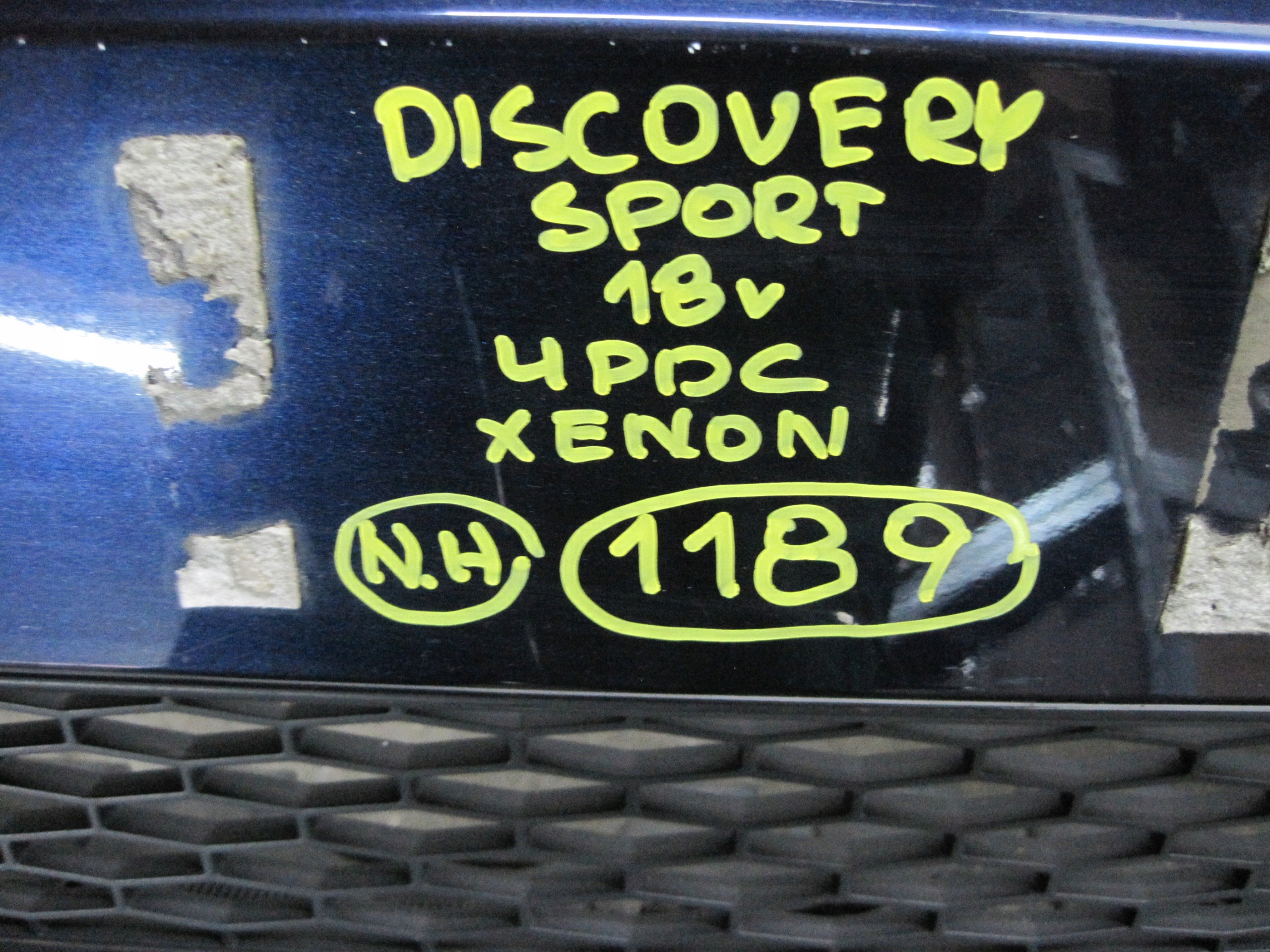 bumper LAND ROVER DISCOVERY SPORT 4 PDC XENON 18R front front