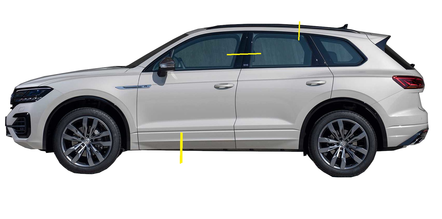 VW TOUAREG III 760 ЧЕТВЕРТЬ ЗАДНЯЯ ЗАД. БОК ЛЕВА