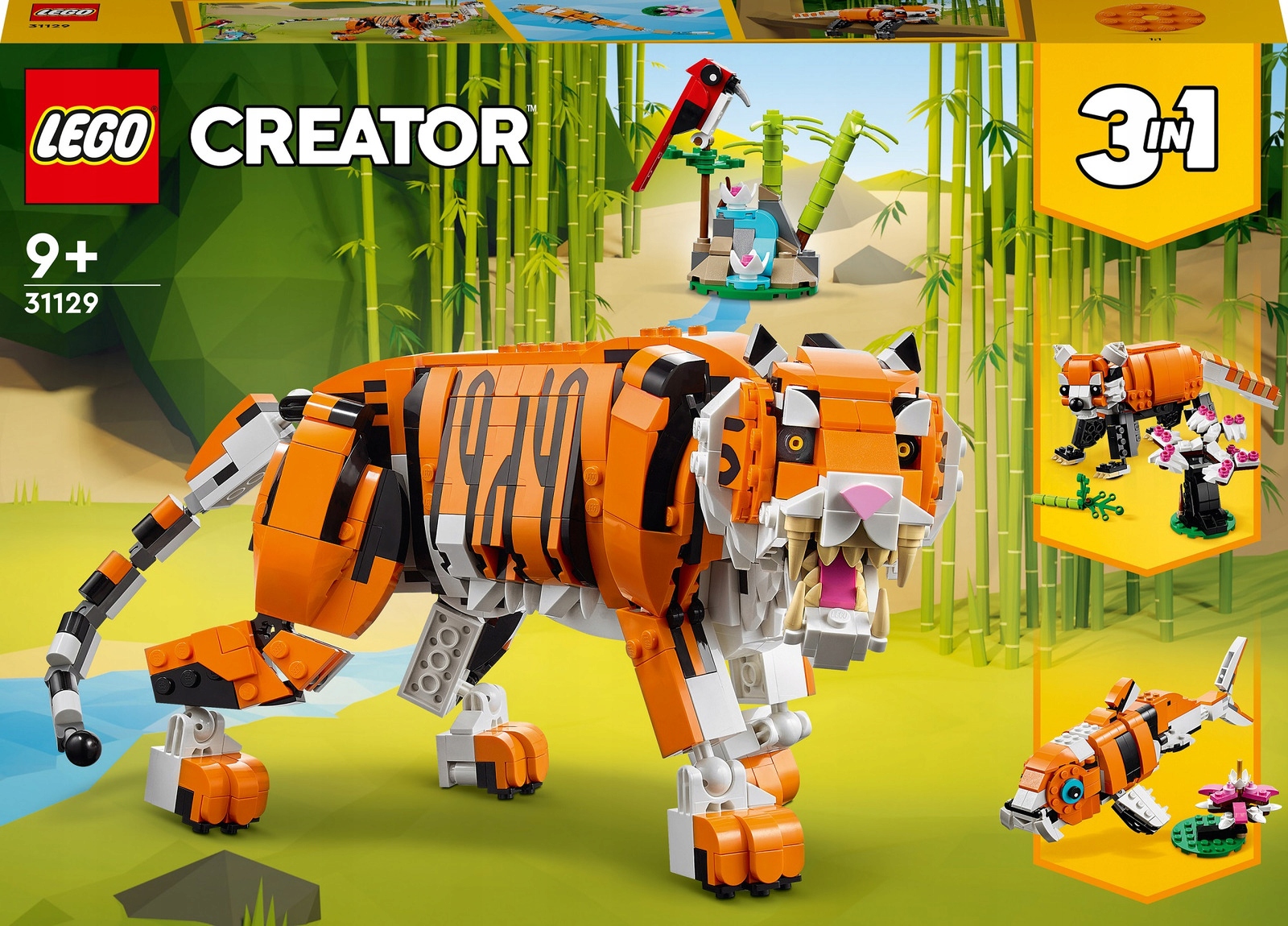 

Lego Creator Majestatyczny tygrys 31129